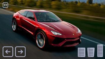 Fast Car Urus Lamborghini Race captura de pantalla 1