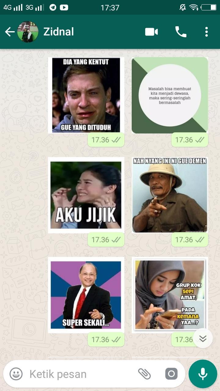 Meme Gambar Lucu Indonesia Wastickerapps For Android Apk Download