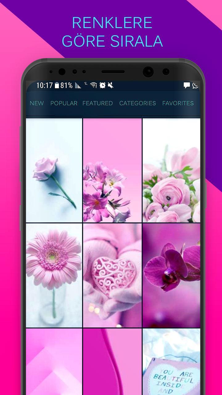 Android için kızlar için duvar kağıtları ve arka plan APK�yı İndir