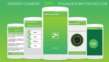 Hidden camera 2019 Founder-spy detector poster