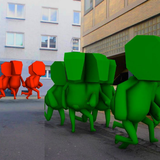 Crowd.io🏃‍♂️Color City أيقونة