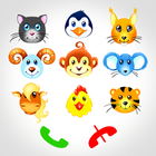 Детский телефон для малышей с музыкой и животными иконка