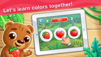 Colors learning games for kids poster