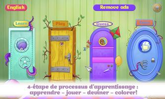 Couleurs Enfants apprentissage Affiche