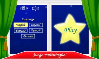 Unir puntos para niños: Juego educativo con letras Poster