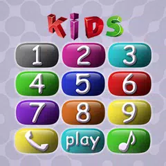 Скачать Детский телефон для малышей - учим цифры, животных APK