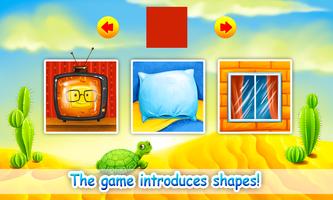 Learn Shapes for Kids, Toddlers - Educational Game poster