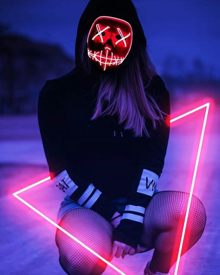 Led Purge Mask Wallpaper For Android Apk Download - purge mask roblox