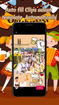 Oktoberfest & Beer Party Photo Frame, Video Maker 2