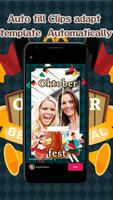 Oktoberfest & Beer Party Photo Frame,Video Maker ảnh chụp màn hình 1