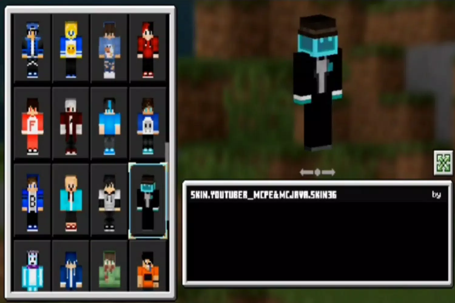 Tải xuống APK Youtuber Custom Mod Skin MCPE cho Android