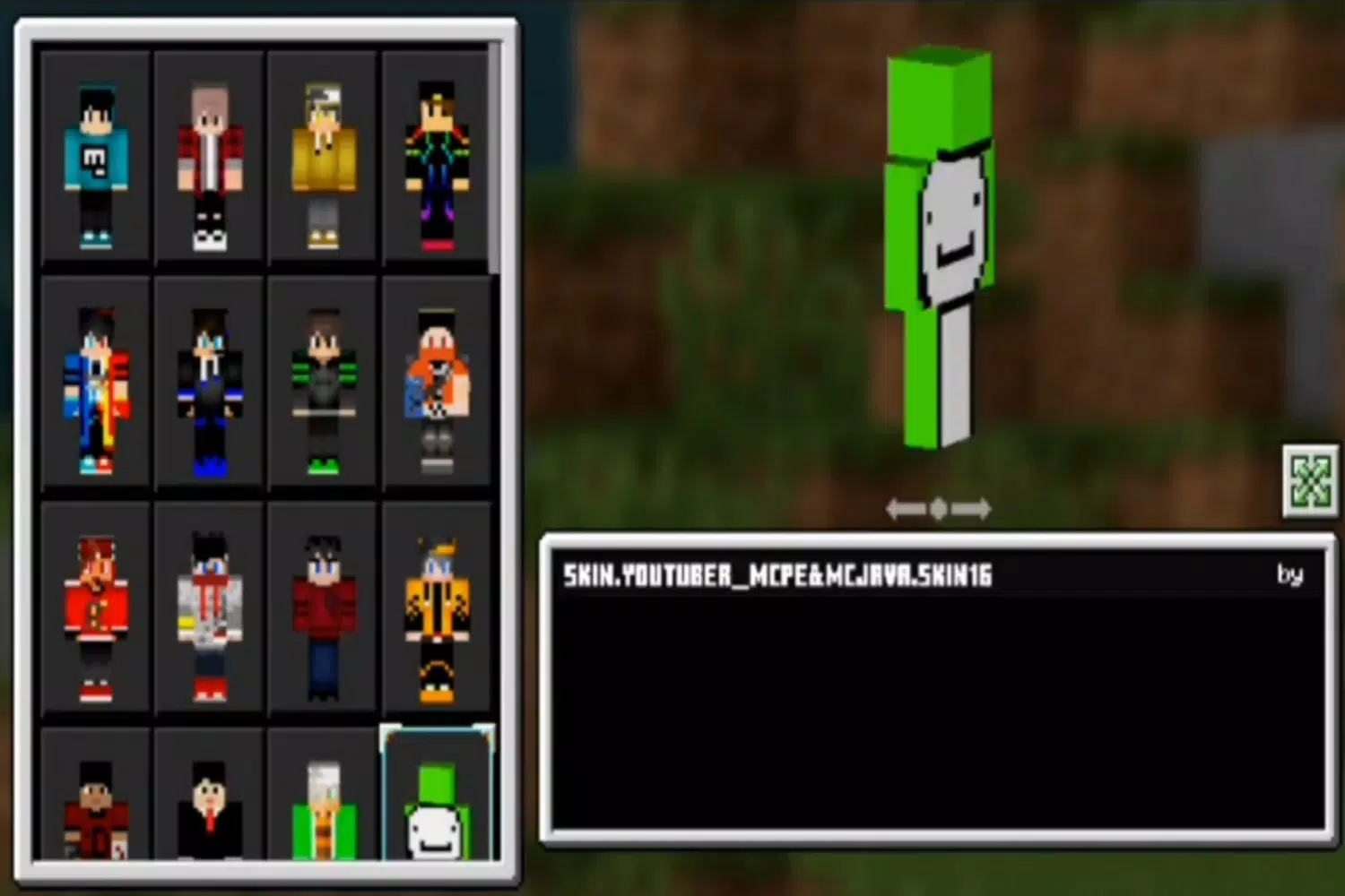 Tải xuống APK Youtuber Custom Mod Skin MCPE cho Android
