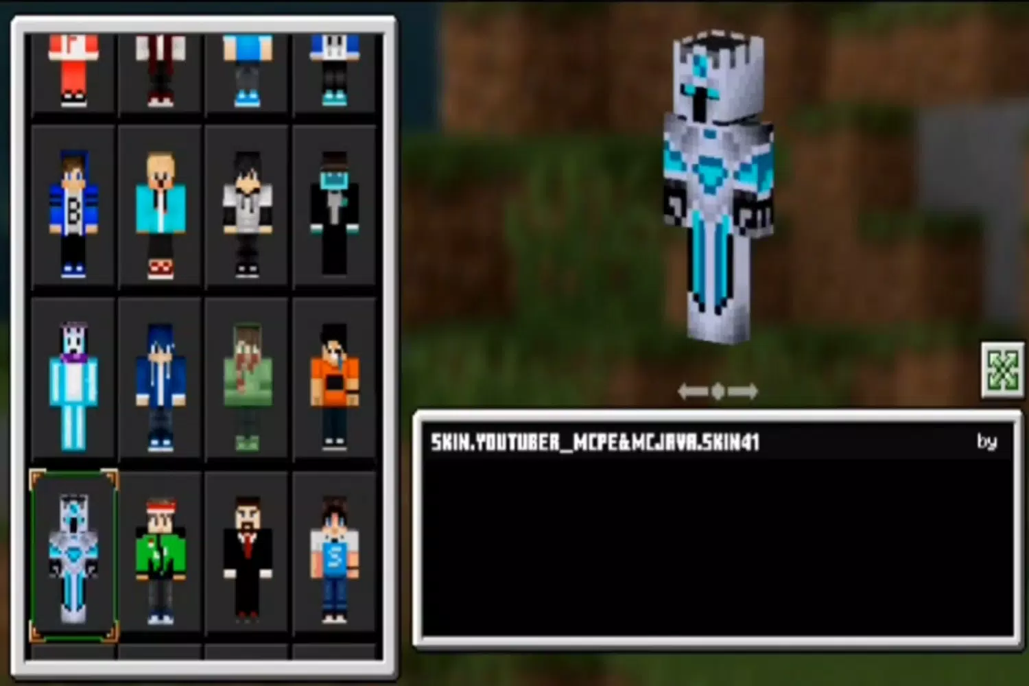 Tải xuống APK Youtuber Custom Mod Skin MCPE cho Android