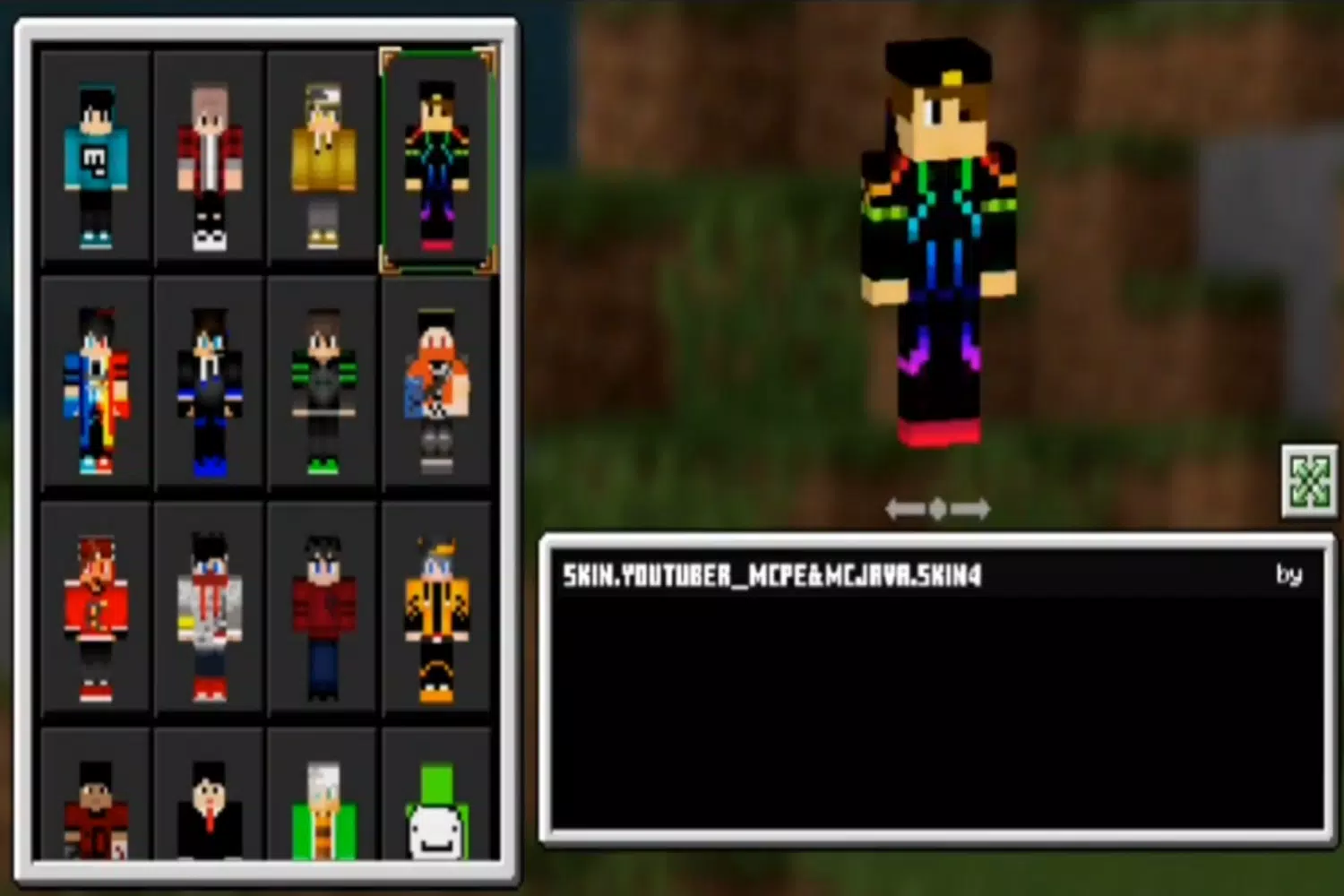 Tải xuống APK Youtuber Custom Mod Skin MCPE cho Android