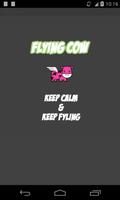 Flying Cow Affiche