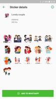 Love Stickers - WAStickerApps syot layar 2