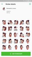 Couple Story Stickers Packs - WAStickerApps capture d'écran 2