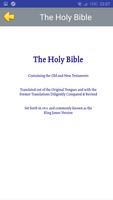 King James Bible . Free pdf Bible offline تصوير الشاشة 1