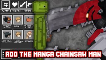 Mod Chainsaw Man for Melon الملصق