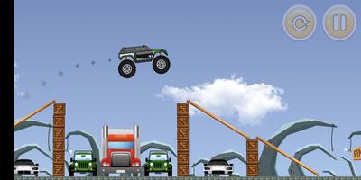 Monster Truck- Speed Racer Stunt Rampage capture d'écran 3