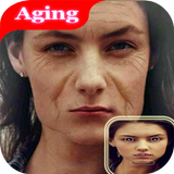 Aging Photo Booth - Make Me Old ( old age face ) icône