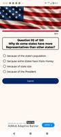 US Citizenship Test 2025 ảnh chụp màn hình 1