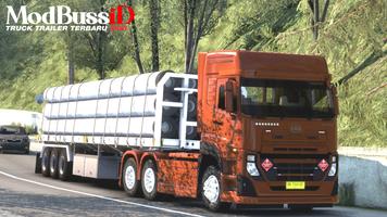 Mod Bussid Truck Trailer 2025 الملصق