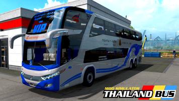 Mod Simulator Thailand Bus الملصق