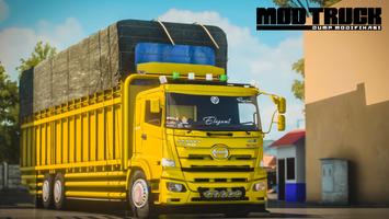 Mod Truk Dump Modifikasi Plakat