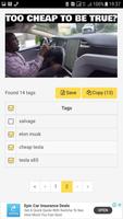 Get Tags of Video or Channel b تصوير الشاشة 3
