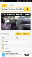 Get Tags of Video or Channel b تصوير الشاشة 2