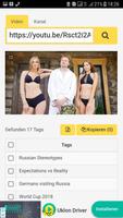 Holen Sie sich Video-Tags per  Screenshot 1