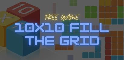 10x10 Fill The Grid poster
