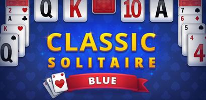 پوستر Classic Solitaire Blue