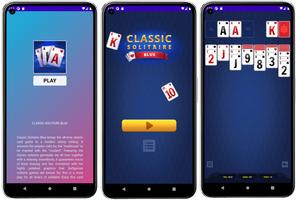 Classic Solitaire Blue syot layar 1