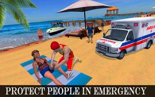 Beach Liifeguard Cost Rescue Training ảnh chụp màn hình 3