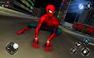 Super Spider Rope Hero Fight Miami Crime City captura de pantalla 3
