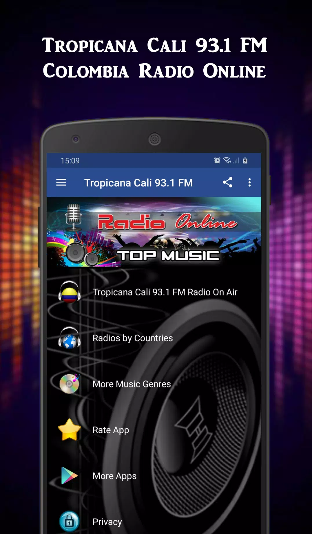 Descarga de APK de Tropicana Cali 93.1 FM para Android