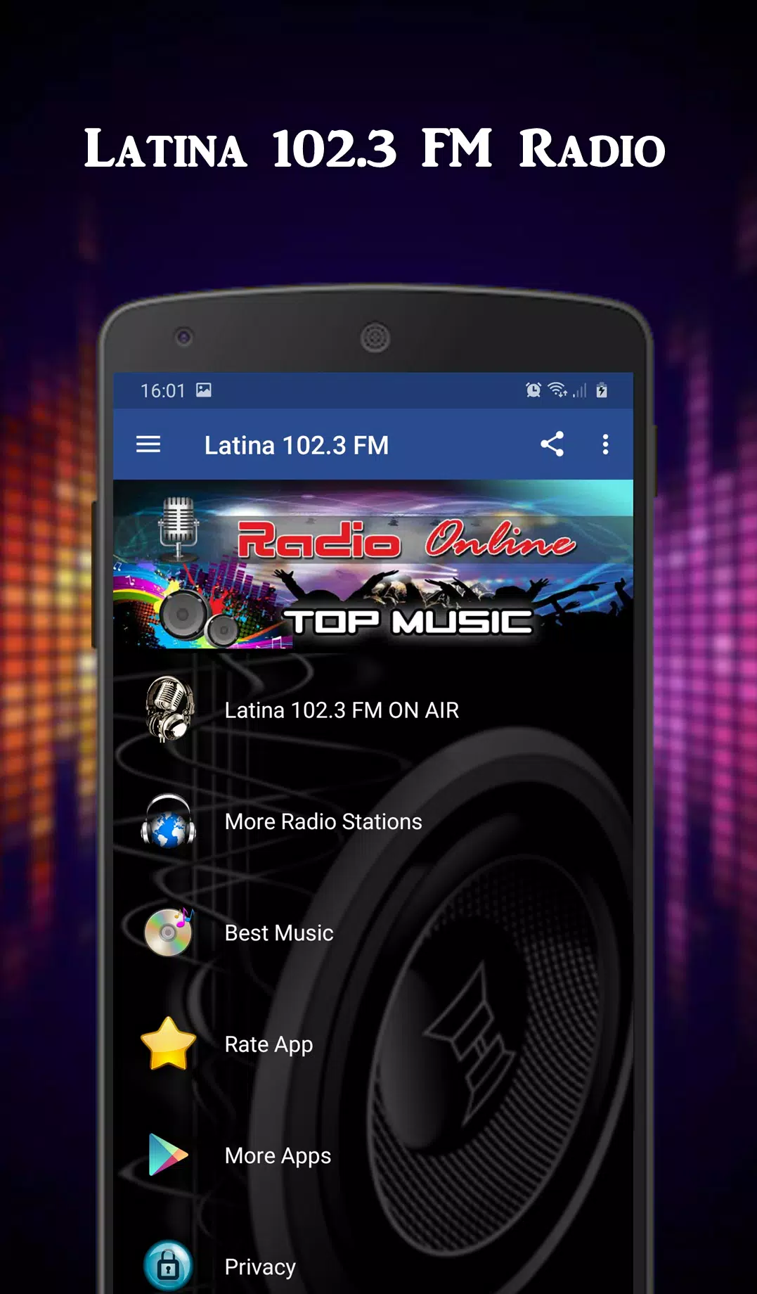 Latina 102.3 FM APK pour Android Télécharger