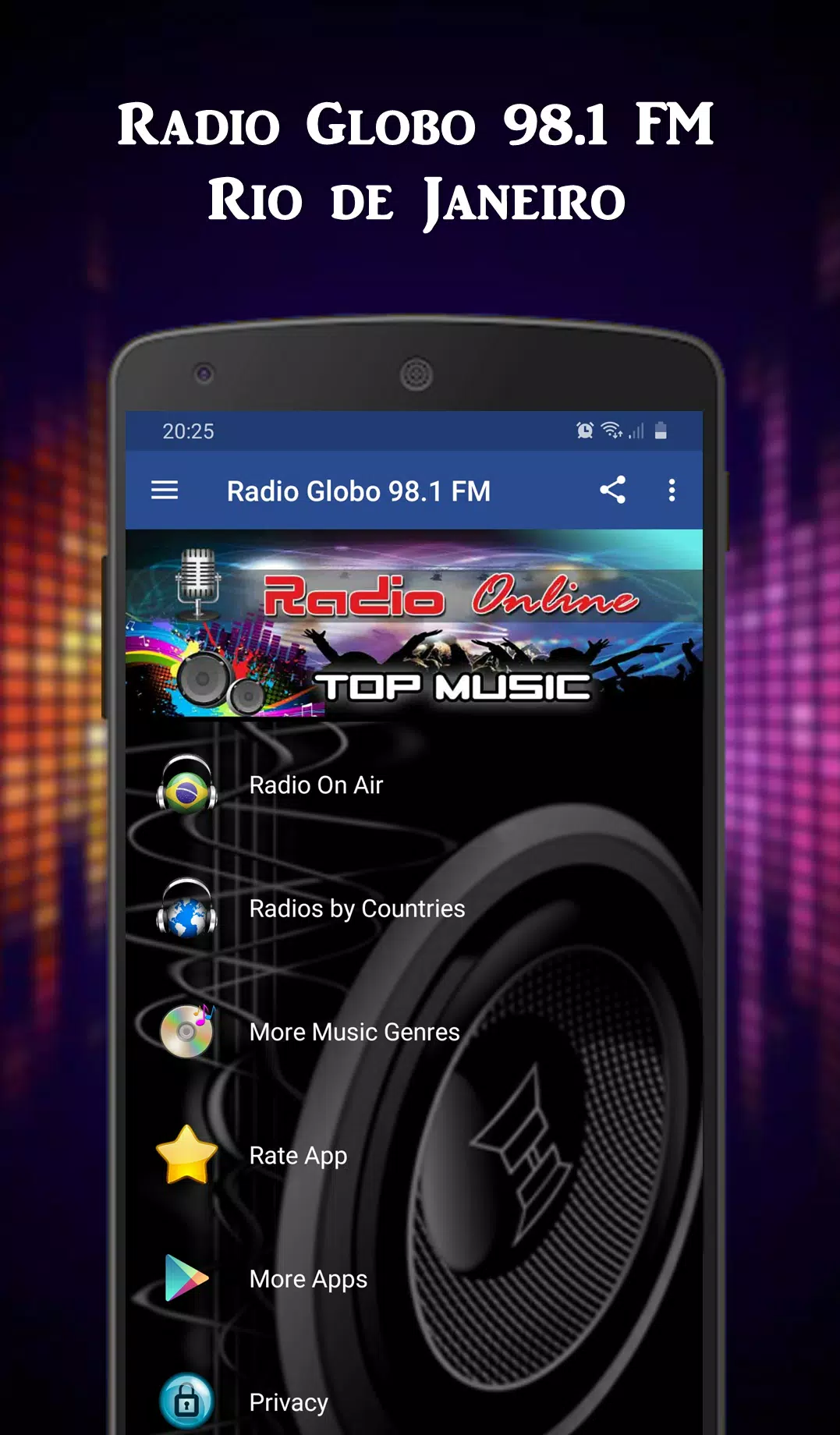 Radio Globo 98.1 FM APK للاندرويد تنزيل