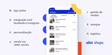Shops: Loja Online de Vendas, Catálogo e Ecommerce