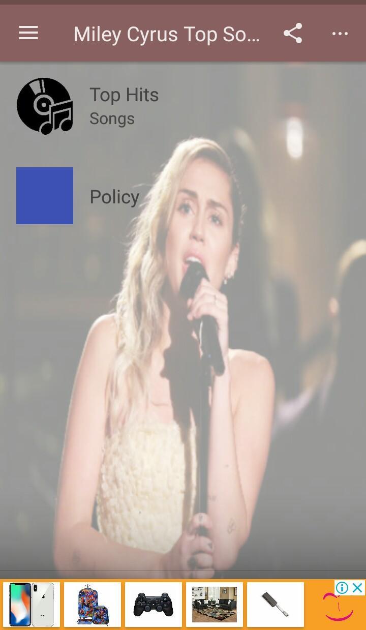 Miley Cyrus Top Songs for Android - APK Download