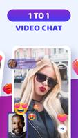 Meet New People via Free Video Chat - Moon Live screenshot 1