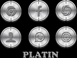 Platin - Icon Pack capture d'écran 3