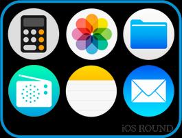 OS Round - Icon Pack screenshot 2