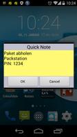 Quick-Status-Note پوسٹر