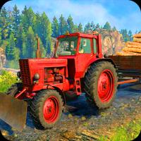 Tractor Game Driving Off-road ポスター