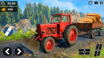 Tractor Game Driving Off-road スクリーンショット 1