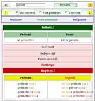 French conjugations ภาพหน้าจอ 2