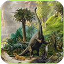 Kartu Dinosaur hutan dan Game APK